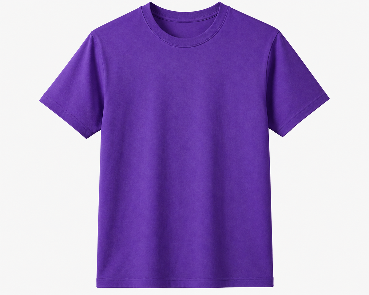 Round neck Violet