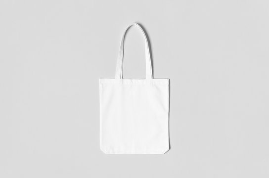 white Tote bags