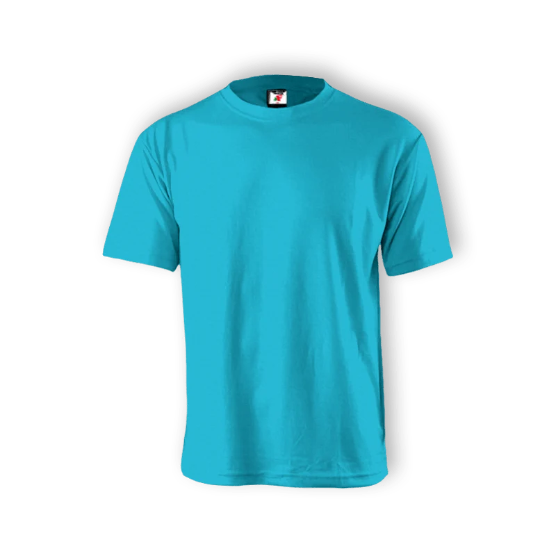 Round neck Aqua Blue