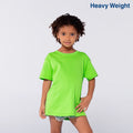 Round Neck Lime Kids Polyester