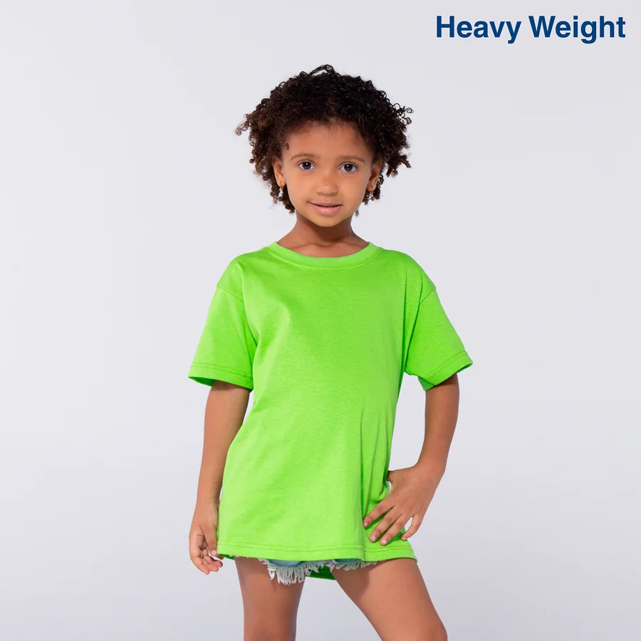 Round Neck Lime Kids Polyester