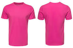 Round Neck Pink polyester