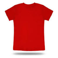 Round Neck Red kids cotton