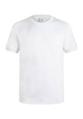 Round Neck White cotton