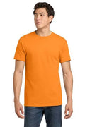 Round neck Tropical Orange cotton