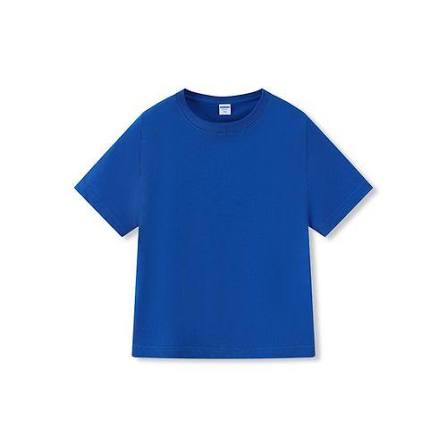 Round Neck Royal Blue kids polyester
