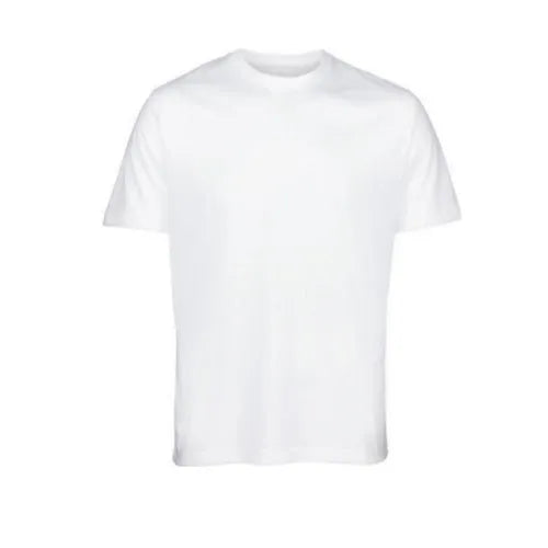 Round Neck Polyesta white