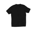 Round Neck Black cotton